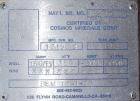 Used Vertical Cosmos Minerals Single Pass Shell and Tube Heat Exchanger, 96 Square Feet