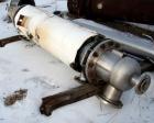 Used Vertical Cosmos Minerals Single Pass Shell and Tube Heat Exchanger, 96 Square Feet
