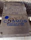 Used Cosmos Shell & Tube Heat Exchanger, 45 Square Feet. Hastelloy C22 tubes and bonnets. (76) 0.75