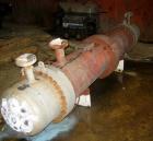 Used Doyle and Roth Shell and Tube Heat Exchanger, 420 Square Feet, Horizontal. Carbon steel shell rated FV/150 psi at 350 deg F, and –20 deg F at FV/150 psi. (268) 3/4