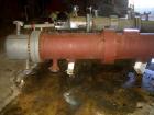 Used- Doyle and Roth Shell and Tube Heat Exchanger, 420 Square Feet, Horizontal. Carbon steel shell rated FV/150 psi at 350 ...
