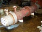 Used Doyle and Roth Shell and Tube Heat Exchanger, 420 Square Feet, Horizontal. Carbon steel shell rated FV/150 psi at 350 deg F, and –20 deg F at FV/150 psi. (268) 3/4