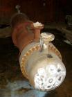 Used Doyle and Roth Shell and Tube Heat Exchanger, 420 Square Feet, Horizontal. Carbon steel shell rated FV/150 psi at 350 deg F, and –20 deg F at FV/150 psi. (268) 3/4