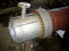 Used Doyle and Roth Shell and Tube Heat Exchanger, 420 Square Feet, Horizontal. Carbon steel shell rated FV/150 psi at 350 deg F, and –20 deg F at FV/150 psi. (268) 3/4