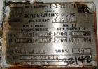Used Doyle & Roth Heat Exchanger, 310 square feet. Hastelloy C276 tubes, tube sheets, and bonnets. (316) 3/4