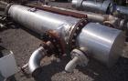 Used Horizontal Futura Titanium Corp 2 Pass Shell and Tube Heat Exchanger, 1143 square feet, type BEM 24-2-144