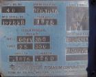 Used Horizontal Futura Titanium Corp 2 Pass Shell and Tube Heat Exchanger, 1143 square feet, type BEM 24-2-144