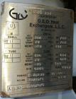 Used G.E.O. Heat Exchangers Shell & Tube Heat Exchanger