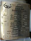 Used- G.E.O. Heat Exchangers Shell & Tube Heat Exchanger