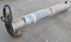 Used ITT Bell & Gossett 2 Pass U Tube Heat Exchanger, 49 Square Feet, Model SU86-2, Horizontal. Carbon steel shell rated 150 psi at –20 to 375 deg.f., (22) 3/4‘' diameter x 6' long SB 75 copper tubes...