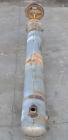Used ITT Bell & Gossett 2 Pass U Tube Heat Exchanger, 49 Square Feet, Model SU86-2, Horizontal. Carbon steel shell rated 150 psi at –20 to 375 deg.f., (22) 3/4‘' diameter x 6' long SB 75 copper tubes...