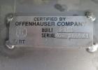 Used Kam Thermal Shell & Tube Heat Exchanger, 490 Square Feet. Hastelloy C276 tubes, tube sheets rated 100 psi & Full Vacuum at 300 degrees F. Hastelloy C276 shell rated 15 psi & Full Vacuum at 300 d...