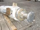 Used Ketema Single Pass Shell & Tube Heat Exchanger, 23 Square Feet, Size 6-B-48, Vertical. 304 Stainless steel shell rated 150 psi at 350 deg F. (30) 3/4