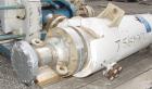 Used Ketema Single Pass Shell & Tube Heat Exchanger, 23 Square Feet, Size 6-B-48, Vertical. 304 Stainless steel shell rated 150 psi at 350 deg F. (30) 3/4