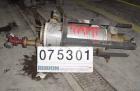 USED: Ketema single pass shell and tube heat exchanger, 36 square feet, size 8-B-42, vertical. Carbon steel shell rated 150 psi at 400 deg F. (53) 3/4
