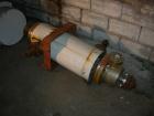 USED: Ketema Single Pass Shell and Tube Heat Exchanger, 39 square feet, size 8-A-36, horizontal. Carbon steel shell rated 150 psi at 350 deg F, (72) 5/8