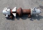 Used Ketema Heat Exchanger, 91 Square Feet. Hastelloy C276 tubes, tube sheets and bonnets with (78) .75