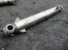 Used National Heat Transfer Shell & Tube Heat Exchanger, 150 Square Feet. Hastelloy C276 tubes and bonnets, 316L stainless steel tube sheets. (96) 0.75