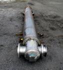 Used National Heat Transfer Shell & Tube Heat Exchanger, 289 Square Feet. Hastelloy tubes, 316L tube sheet. (134) 0.75
