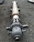 Used National Heat Transfer Shell & Tube Heat Exchanger, 289 Square Feet. Hastelloy tubes, 316L tube sheet. (134) 0.75