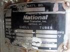 Used- National Heat Transfer Shell & Tube Heat Exchanger, 289 Square Feet. Hastelloy tubes, 316L tube sheet. (134) 0.75