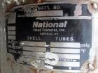 Used National Heat Transfer Shell & Tube Heat Exchanger, 289 Square Feet. Hastelloy tubes, 316L tube sheet. (134) 0.75