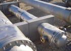 Used RAS Process Equipment 2 Pass Shell and Tube Heat Exchanger, 193 square feet, horizontal, type BEM 10-144. 316L stainless steel shell rated 50 psi/FV at 180 deg F. (82) 3/4'' diameter x 12' long ...