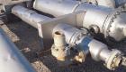 Used RAS Process Equipment 2 Pass Shell and Tube Heat Exchanger, 193 square feet, horizontal, type BEM 10-144. 316L stainless steel shell rated 50 psi/FV at 180 deg F. (82) 3/4'' diameter x 12' long ...