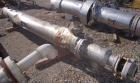 Used RAS Process Equipment 2 Pass Shell and Tube Heat Exchanger, 193 square feet, horizontal, type BEM 10-144. 316L stainless steel shell rated 50 psi/FV at 180 deg F. (82) 3/4'' diameter x 12' long ...