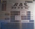Used RAS Process Equipment 6 Pass Shell and Tube Heat Exchanger, 608 square feet, horizontal, type BEM 23-144. 316L stainless steel shell rated 50 psi/FV at 340 deg F. (258) 3/4