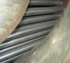 Used RAS Process Equipment 6 Pass Shell and Tube Heat Exchanger, 608 square feet, horizontal, type BEM 23-144. 316L stainless steel shell rated 50 psi/FV at 340 deg F. (258) 3/4