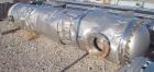 Used RAS Process Equipment 6 Pass Shell and Tube Heat Exchanger, 608 square feet, horizontal, type BEM 23-144. 316L stainless steel shell rated 50 psi/FV at 340 deg F. (258) 3/4'' diameter x 12' long...