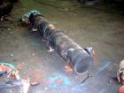 Used CMS U Tube Heat Exchanger, 93 square feet, Hastelloy C22 tubes, tube sheet and bonnet with (68) 3/4