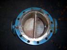 Used CMS U Tube Heat Exchanger, 93 square feet, Hastelloy C22 tubes, tube sheet and bonnet with (68) 3/4