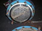 Used CMS U Tube Heat Exchanger, 93 square feet, Hastelloy C22 tubes. Tube sheet and bonnet with (68) 3/4