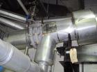 Used Pfaudler Single Pass Shell & Tube Heat Exchanger, 15.2 square feet, horizontal. Carbon steel shell rated 100 psi at -20 to 400 deg F. (26) 3/4'' Diameter x 3’ long Hastelloy B tubes rated 150/FV...