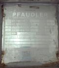 Used Pfaudler Single Pass Shell & Tube Heat Exchanger, 15.2 square feet, vertical. Carbon steel shell rated 100 psi at -20 to 400 deg F. (26) 3/4'' Diameter x 3’ long Hastelloy B tubes rated 150/FV p...