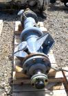 Used Pfaudler Single Pass Shell & Tube Heat Exchanger, 15.2 square feet, vertical. Carbon steel shell rated 100 psi at -20 to 400 deg F. (26) 3/4'' Diameter x 3’ long Hastelloy B tubes rated 150/FV p...