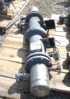 Used Pfaudler Single Pass Shell & Tube Heat Exchanger, 15.2 square feet, horizontal. Carbon steel shell rated 100 psi at -20 to 400 deg F. (26) 3/4'' Diameter x 3’ long Hastelloy B tubes rated 150/FV...