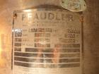 Used Pfaudler Shell & Tube Heat Exchanger, 367 Square Feet. Hastelloy C276 tubes, tube sheets and bonnets with (208) 0.75