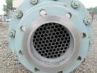 Used- Pfaudler Shell & Tube Heat Exchanger, 153 Square Feet. Hastelloy C276 tubes and bonnets, 316L stainless steel tube she...