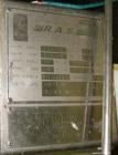 Used RAS Process Equipment Horizontal Heat Exchanger / Condenser, 25 Square Feet. Shell (Sa-106-B) rated 150 psi & Full Vacuum at 347 degrees F, Hastelloy B-3 tubes (SB-626 B3) rated 150 psi & Full V...