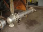 Used Titan Metal Fabricators Shell And Tube Heat Exchanger, 219 Square Feet, Vertical. 304L Stainless steel shell rated FV/150 psi at –20 to 400 deg F. (140) 3/4
