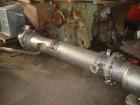Used Titan Metal Fabricators Shell and Tube Heat Exchanger, 219 square feet, vertical. 304L Stainless steel shell rated FV/150 psi at –20 to 400 deg F. (140) 3/4'' diameter x 8’ long Hastelloy C-276 ...