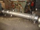 Used Titan Metal Fabricators Shell and Tube Heat Exchanger, 219 square feet, vertical. 304L Stainless steel shell rated FV/150 psi at –20 to 400 deg F. (140) 3/4'' diameter x 8’ long Hastelloy C-276 ...