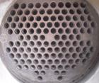 Used Titanium Industries Shell and Tube Heat Exchanger, 151 square feet, horizontal. Tema Type BEM, Tema Size 14-72. Carbon steel shell rated 75 psi at 350 deg F, (129 ) 3/4'' diameter x 6' long Zirc...