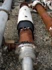 Used Vertical Titanium Industries Shell and Tube Heat Exchanger, 141 square feet