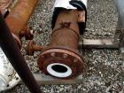 Used Vertical Titanium Industries Shell and Tube Heat Exchanger, 141 square feet