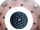 Used Vertical Titanium Industries Shell and Tube Heat Exchanger, 141 square feet