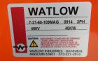 Unused- Watlow Flange Heater, Model 7-21-60-109MAG. Element material Incoloy 800. 3/60/480 volt, 48 KW. 304 Stainless steel ...